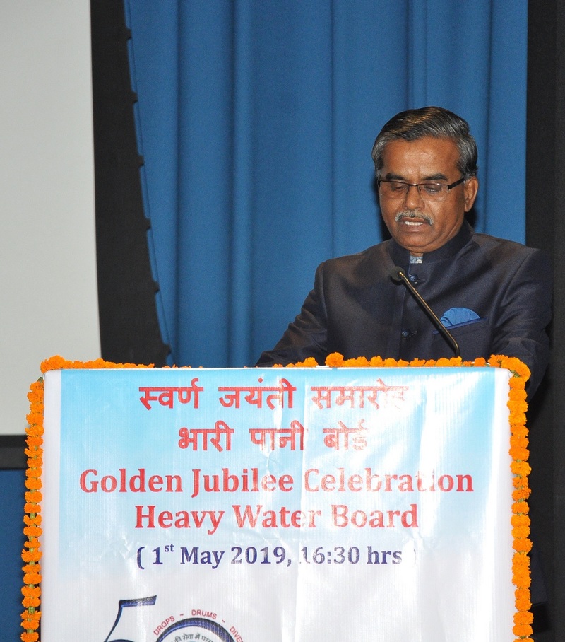 Heavy Water Projects Board - Golden Jubilee Celebration: 01.05.2019 - Keynote Address by Dr U. Kamachi Mudali, Chairman & Chief Executive, HWB