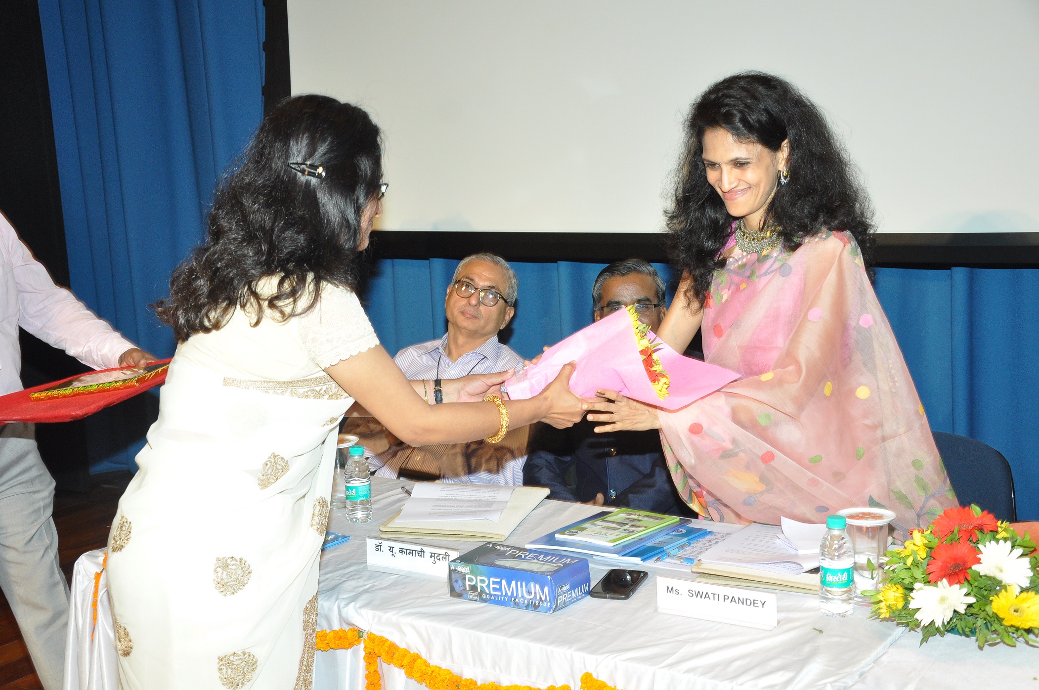 Heavy Water Projects Board - Golden Jubilee Celebration: 01.05.2019 - Release of Special Cover by Post Master General Ms. Swati Pandey and handing over to Dr. Anil Kakodkar, Member, AEC & Chairman, Rajiv Gandhi Science & Technology Commission