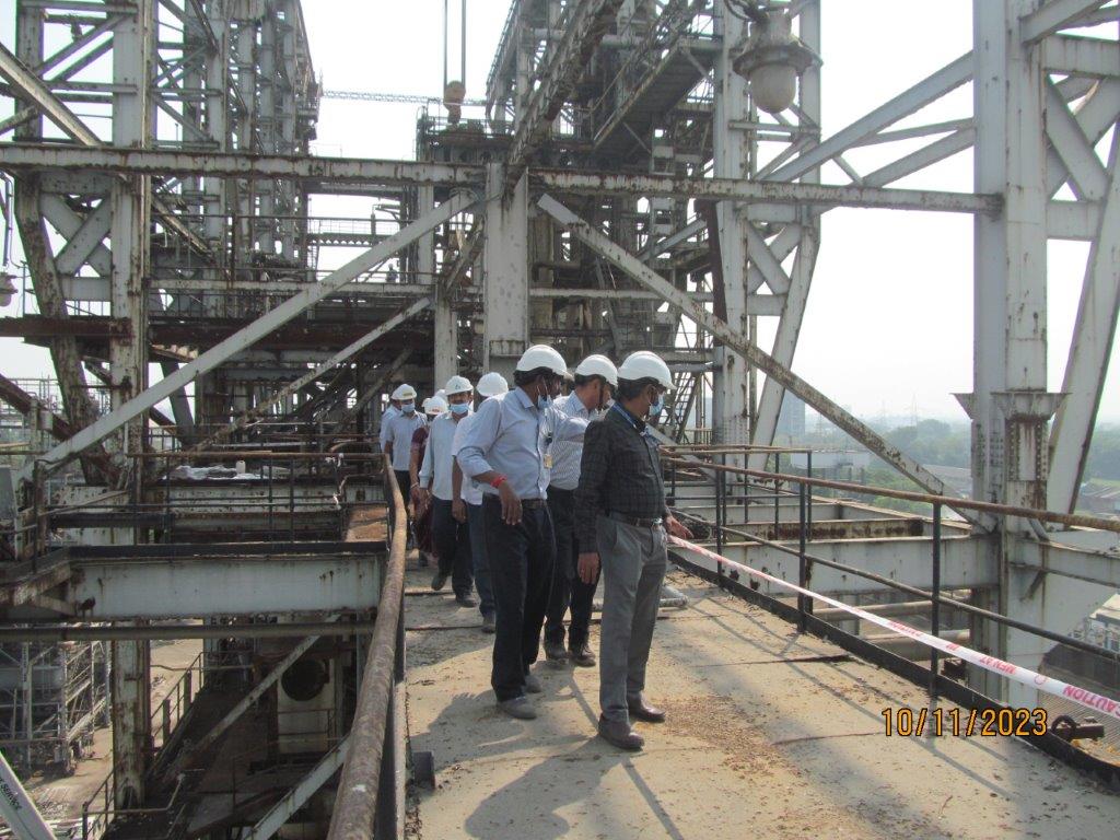 Visit of Shri S. Satyakumar, Chief Executive & Shri V.V.S.A. Prasad, Director (Operation), HWB to Heavy Water Board Facility Vadodara on 9th & 10th November 2023