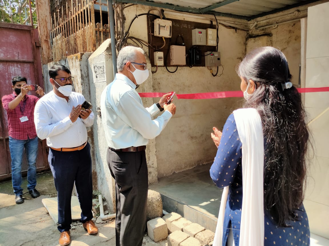 Swachhta Pakhwada - Visit to The Children's Aid Society, Mankhurd