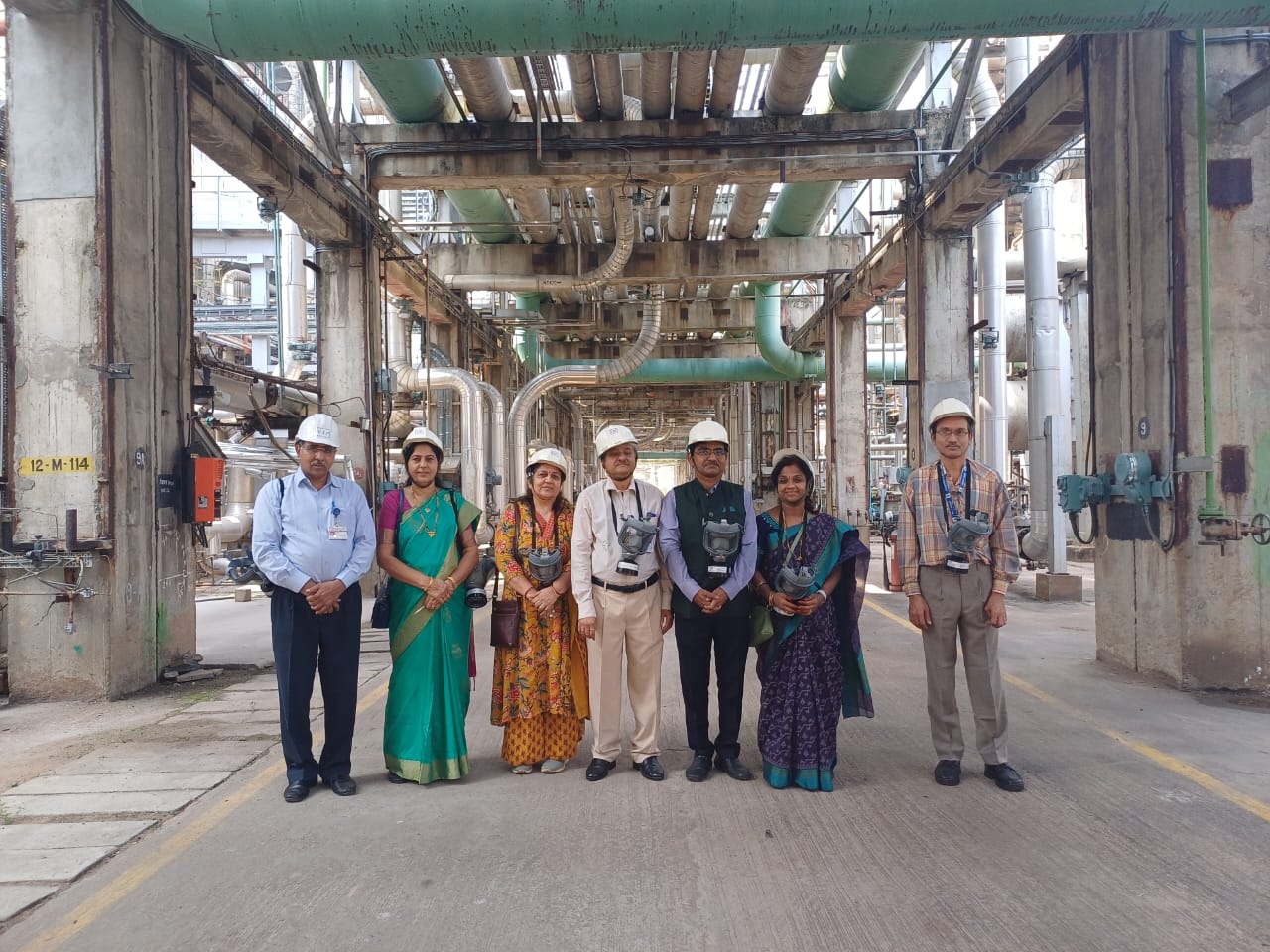 Foundation Stone Laying Ceremony of Expansion of Boron Carbide Pelletisation Plant” at HWP (Manuguru) held at HWP (Manuguru) on 10th February 2025 by Shri D.K.Shukla,Chairman,AERB in the presence of Shri S.Satyakumar,CE and Shri Mudit Srivastava,IFA,HWB