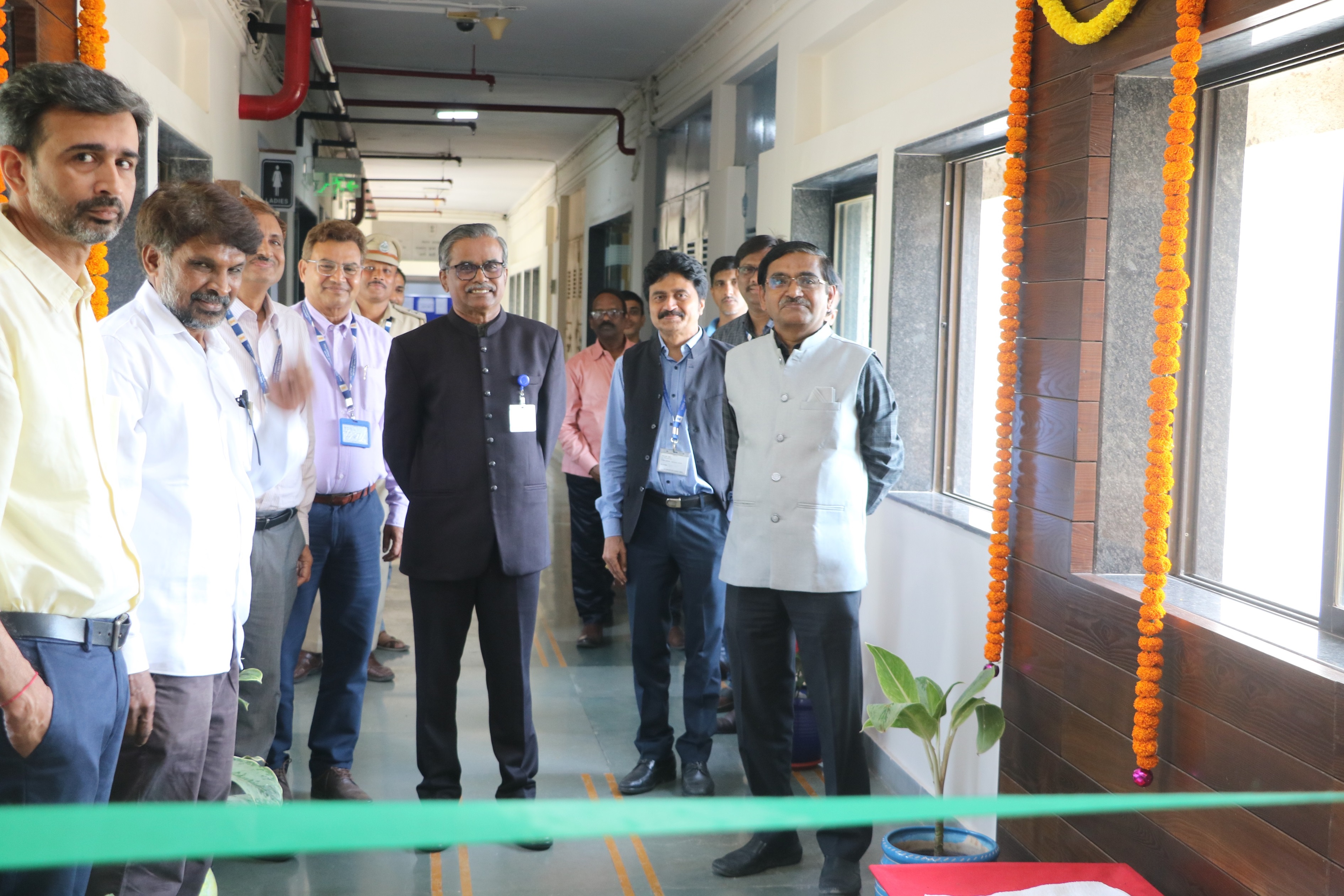 Inauguration of Entrance Lobby at 5th Floor, Heavy Water Board on 2nd January 2025 by Dr. U. Kamachi Mudali, Vice Chancellor, HBNI and Chief Guest