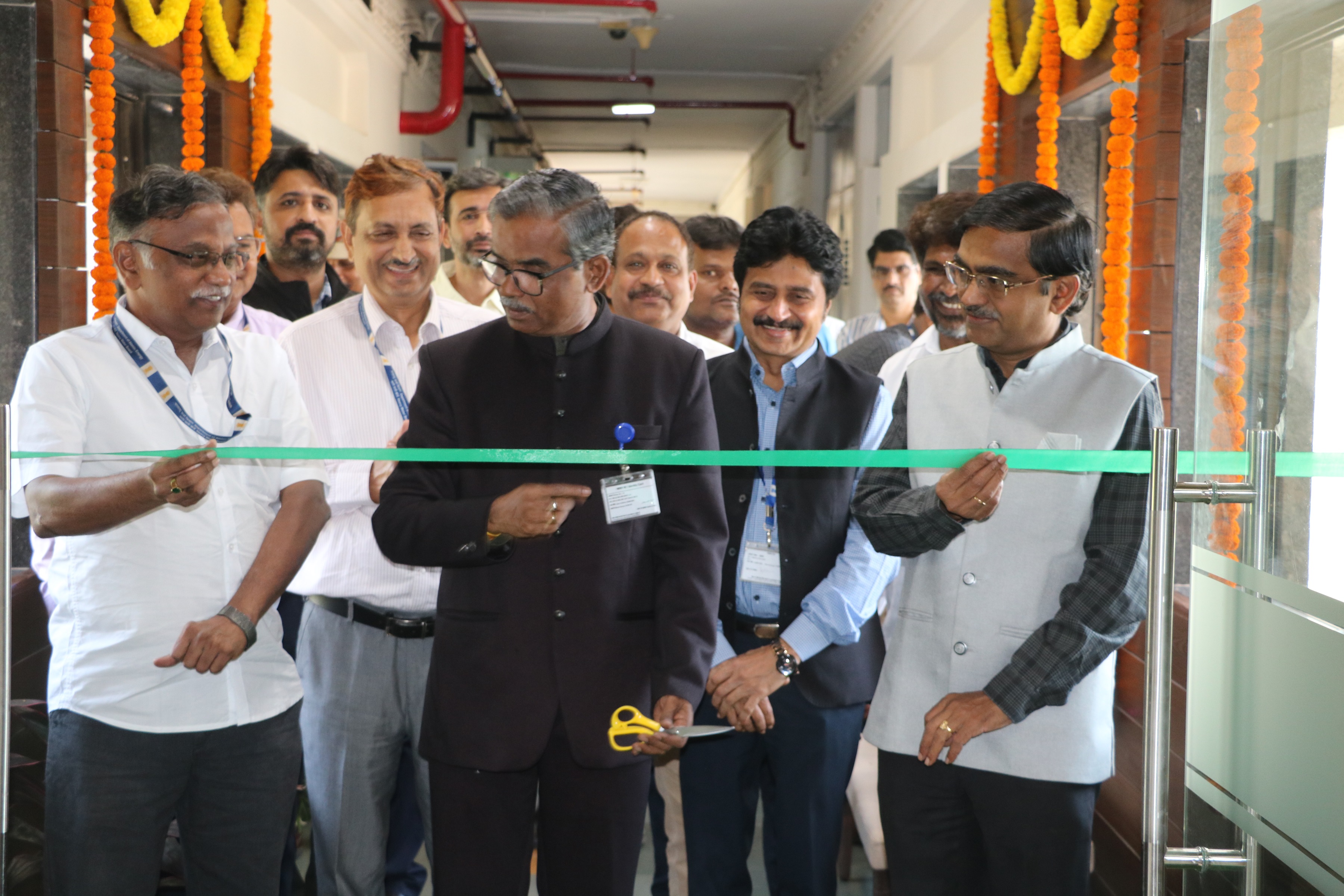 Inauguration of Entrance Lobby at 5th Floor, Heavy Water Board on 2nd January 2025 by Dr. U. Kamachi Mudali, Vice Chancellor, HBNI and Chief Guest