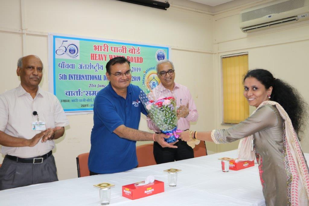 International Yoga Day 2019 at HWB(CO)