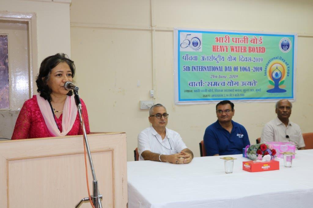 International Yoga Day 2019 at HWB(CO)