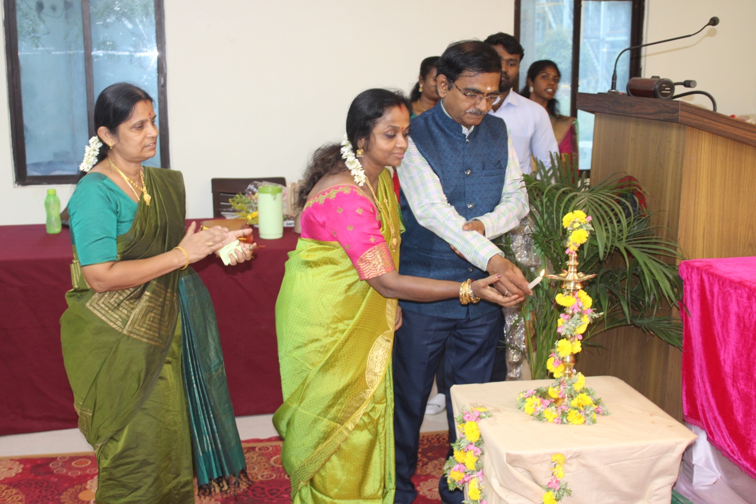 Inauguration of 25 KLD-HgSBR Sewage Treatment Plant at HWP, Tuticorin by Shri S. Satyakumar, Chairman & Chief Executive, HWB