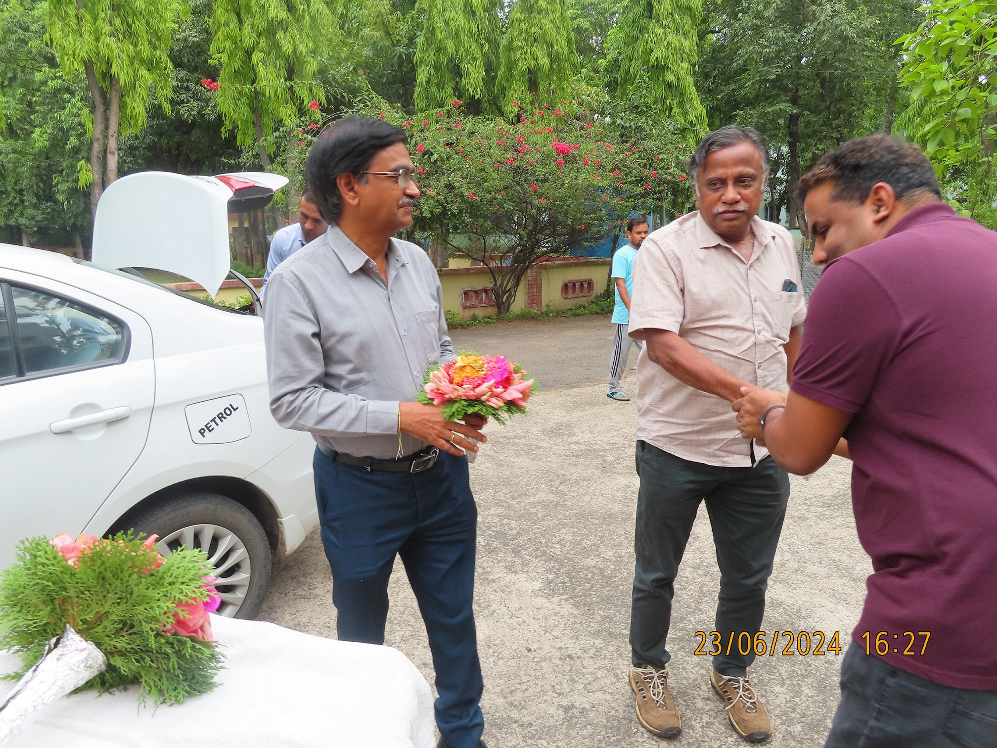 Visit of Shri S. Satyakumar, Chief Executive and Shri V.V.S.A. Prasad, Director (Operation), HWB to HWBF Talcher on 23rd & 24th June 2024