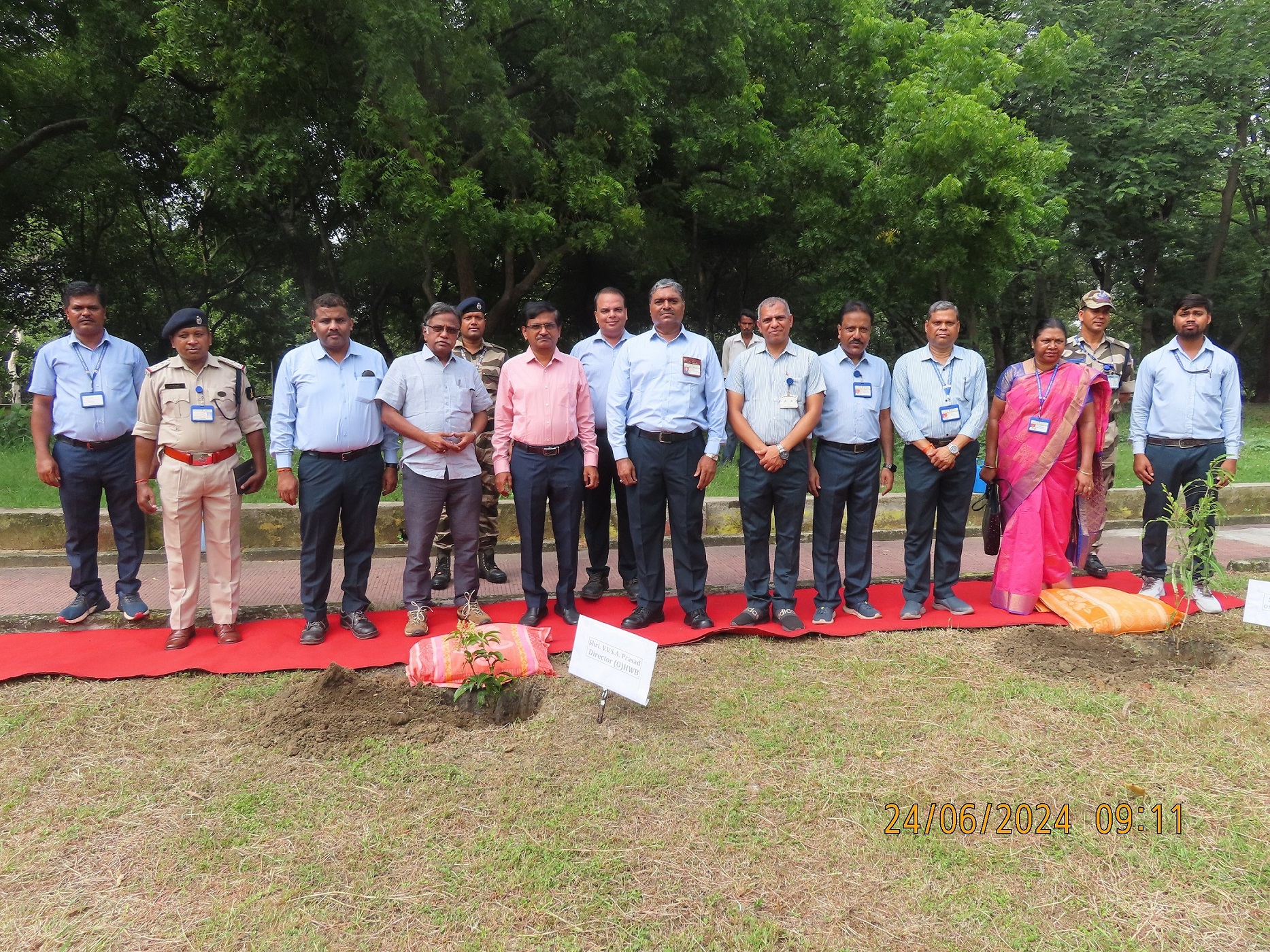 Visit of Shri S. Satyakumar, Chief Executive and Shri V.V.S.A. Prasad, Director (Operation), HWB to HWBF Talcher on 23rd & 24th June 2024
