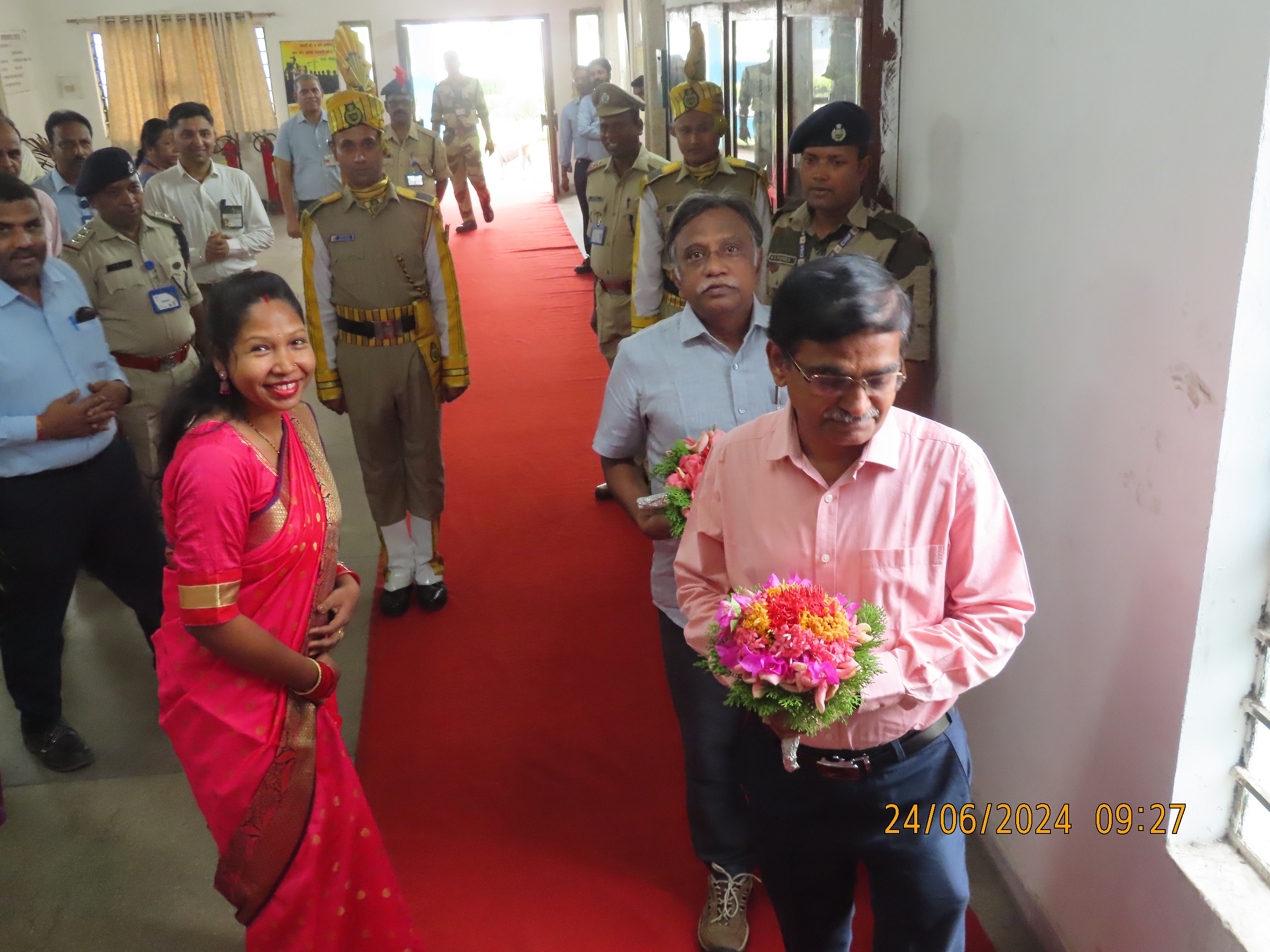 Visit of Shri S. Satyakumar, Chief Executive and Shri V.V.S.A. Prasad, Director (Operation), HWB to HWBF Talcher on 23rd & 24th June 2024