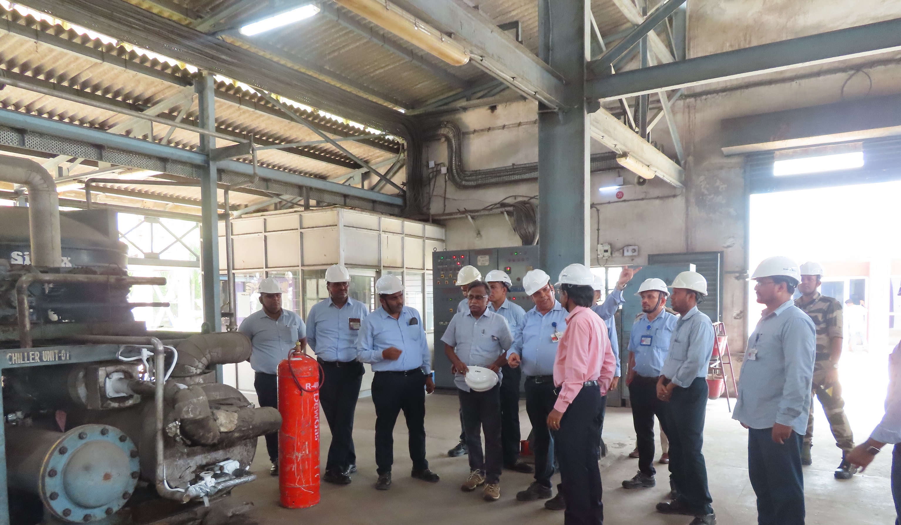 Visit of Shri S. Satyakumar, Chief Executive and Shri V.V.S.A. Prasad, Director (Operation), HWB to HWBF Talcher on 23rd & 24th June 2024