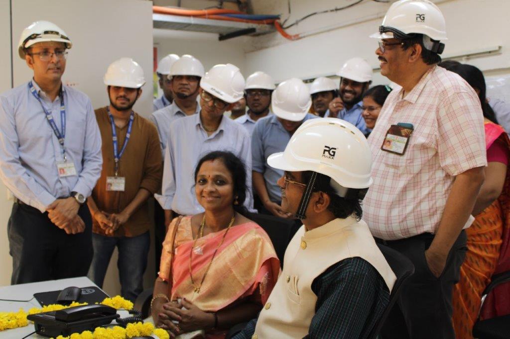 Inauguration of cold test run of Versatile Deuterated Compound Production Plant at HWBF Vadodara by Shri S. Satyakumar, Chairman & Chief Executive, HWB