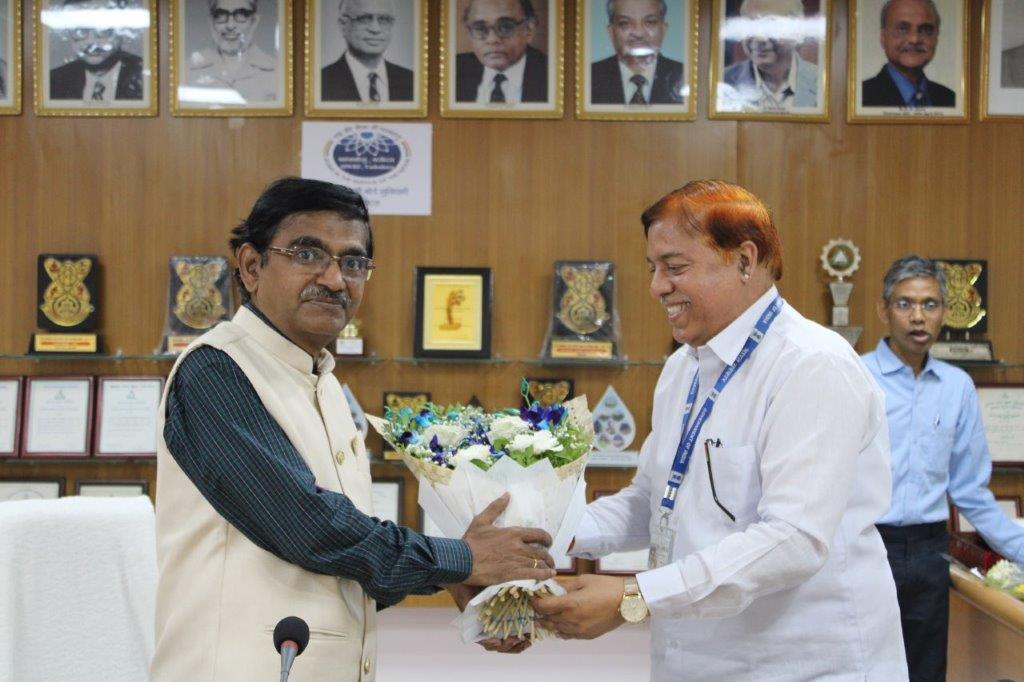 Inauguration of cold test run of Versatile Deuterated Compound Production Plant at HWBF Vadodara by Shri S. Satyakumar, Chairman & Chief Executive, HWB