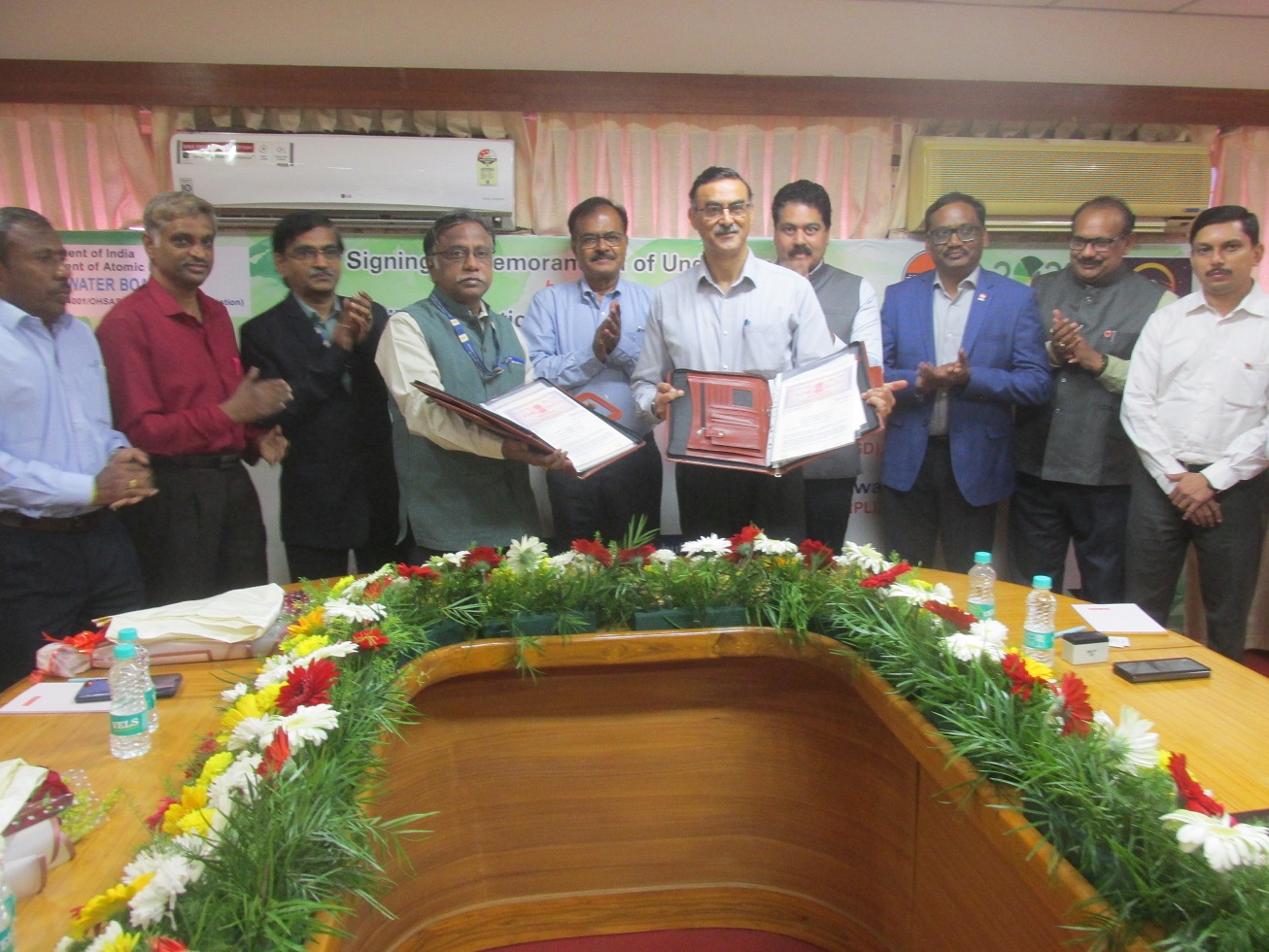 Signing of Agreement with M/s IOCL for supply and transmission of Natural Gas to HWP, Tuticorin on 4th December 2023