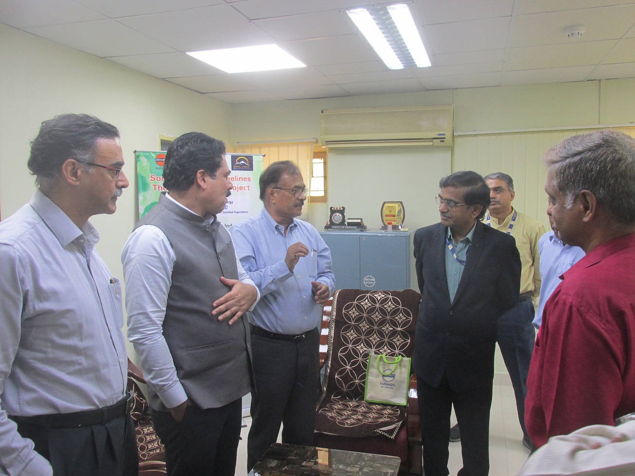 Signing of Agreement with M/s IOCL for supply and transmission of Natural Gas to HWP, Tuticorin on 4th December 2023