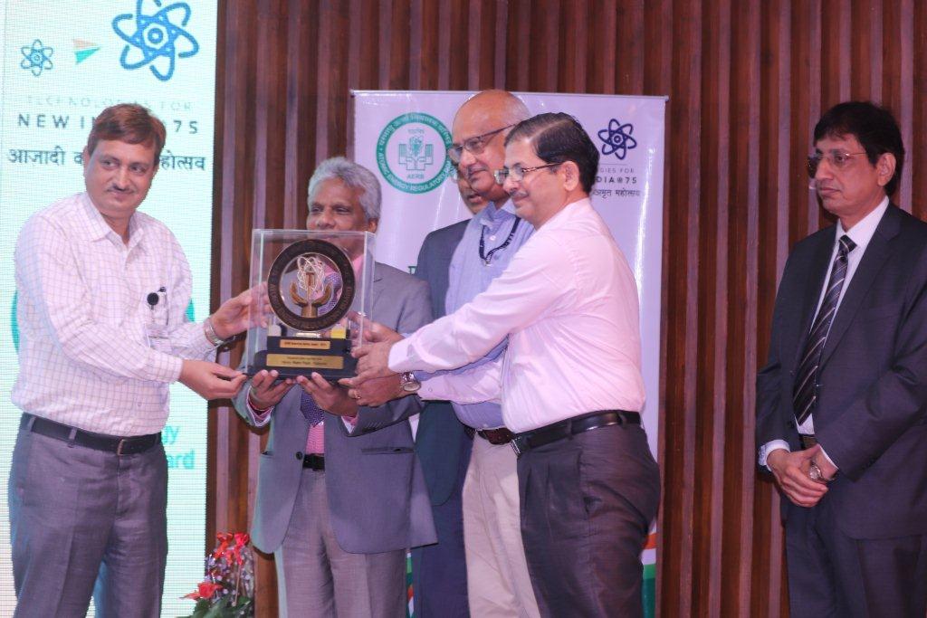 AERB's Industrial Safety Award-2019 in the category of "R&D and Other Low Risk Units' to HWP Tuticorin and AERB's Industrial Safety Award-2020 in the category of "R&D and Other Low Risk Units' to HWP Talcher.