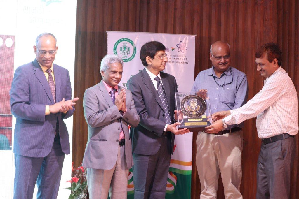 AERB's Industrial Safety Award-2019 in the category of "R&D and Other Low Risk Units' to HWP Tuticorin and AERB's Industrial Safety Award-2020 in the category of "R&D and Other Low Risk Units' to HWP Talcher.