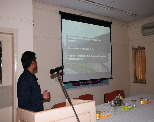Lecture on Landscaping & Gardening by Devesh Narayan, L&CM Section, BARC