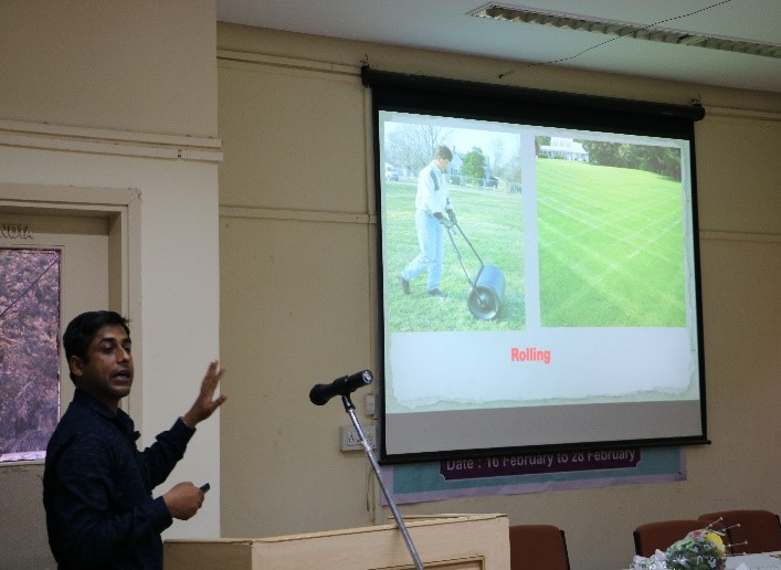 Lecture on Landscaping & Gardening by Devesh Narayan, L&CM Section, BARC