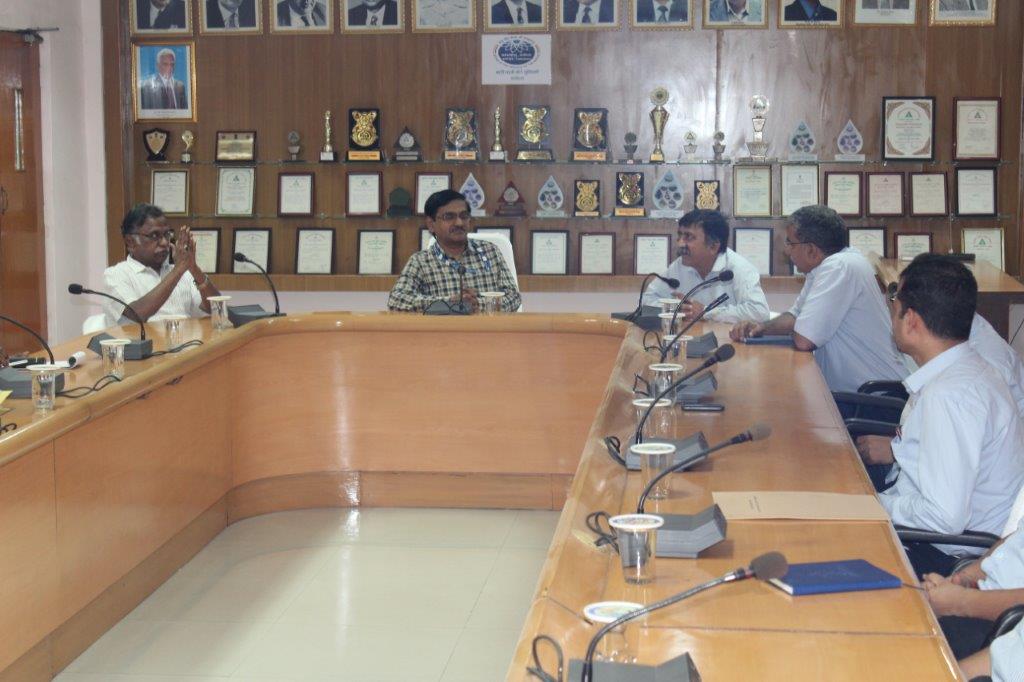 Visit of Shri S. Satyakumar, Chief Executive & Shri V.V.S.A. Prasad, Director (Operation), HWB to Heavy Water Board Facility Vadodara on 9th & 10th November 2023