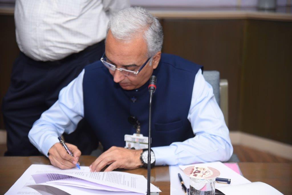Visit to HWP, Hazira and Signing of MOU with KRIBHCO - March 4-6, 2021