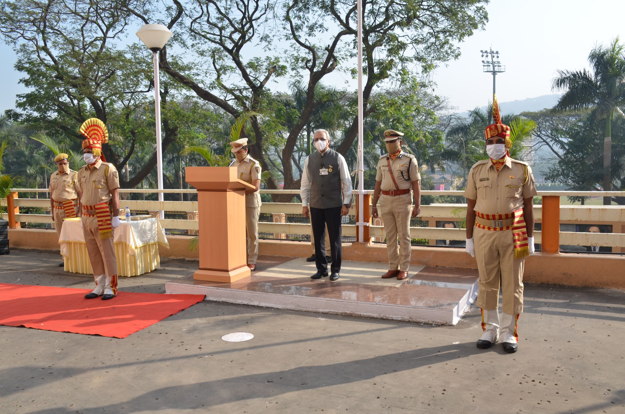 S K Nayak, CE, HWB - Chief Guest of Republic Day 2021 - Jan 26, 2021