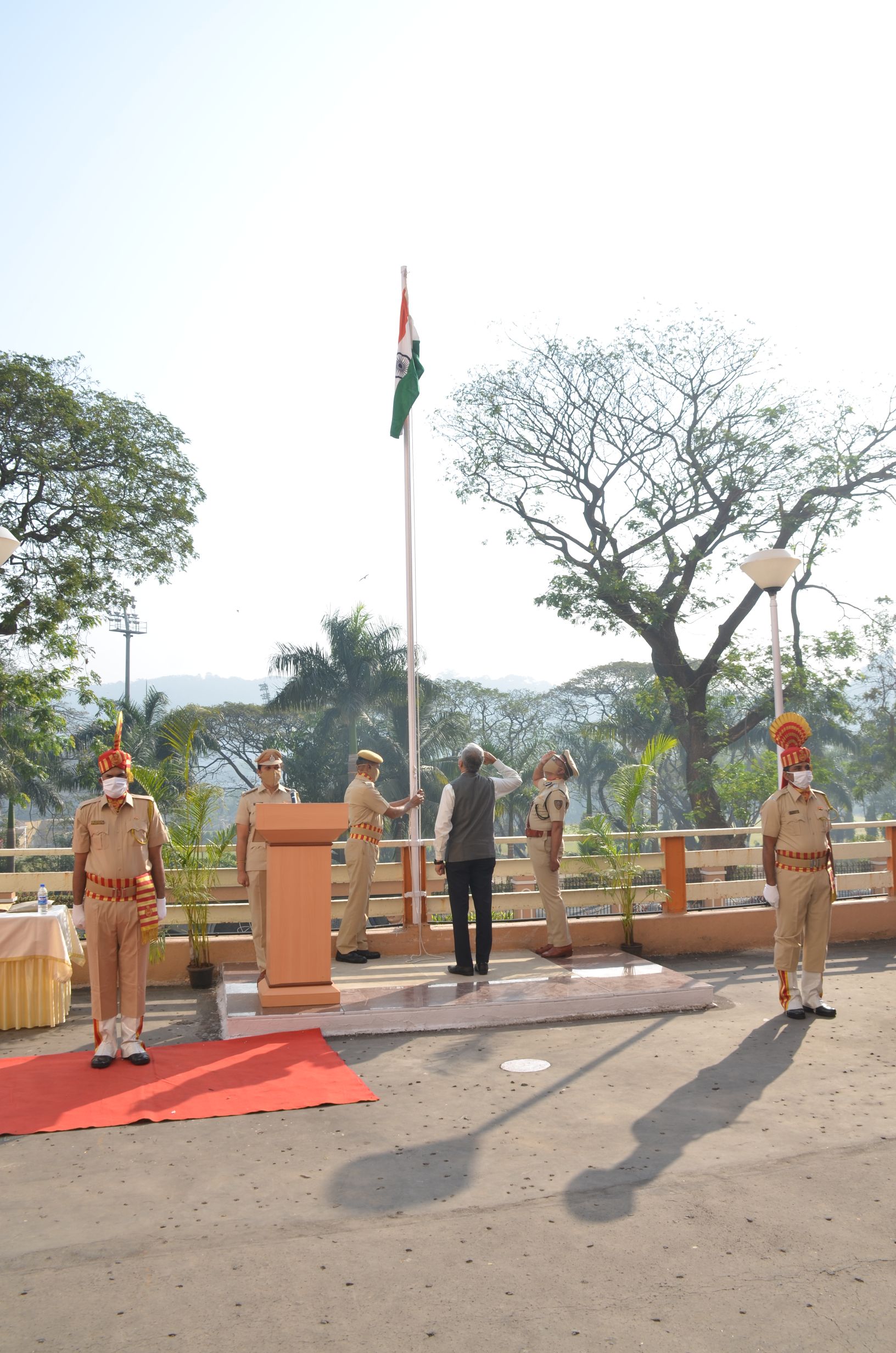 S K Nayak, CE, HWB - Chief Guest of Republic Day 2021 - Jan 26, 2021