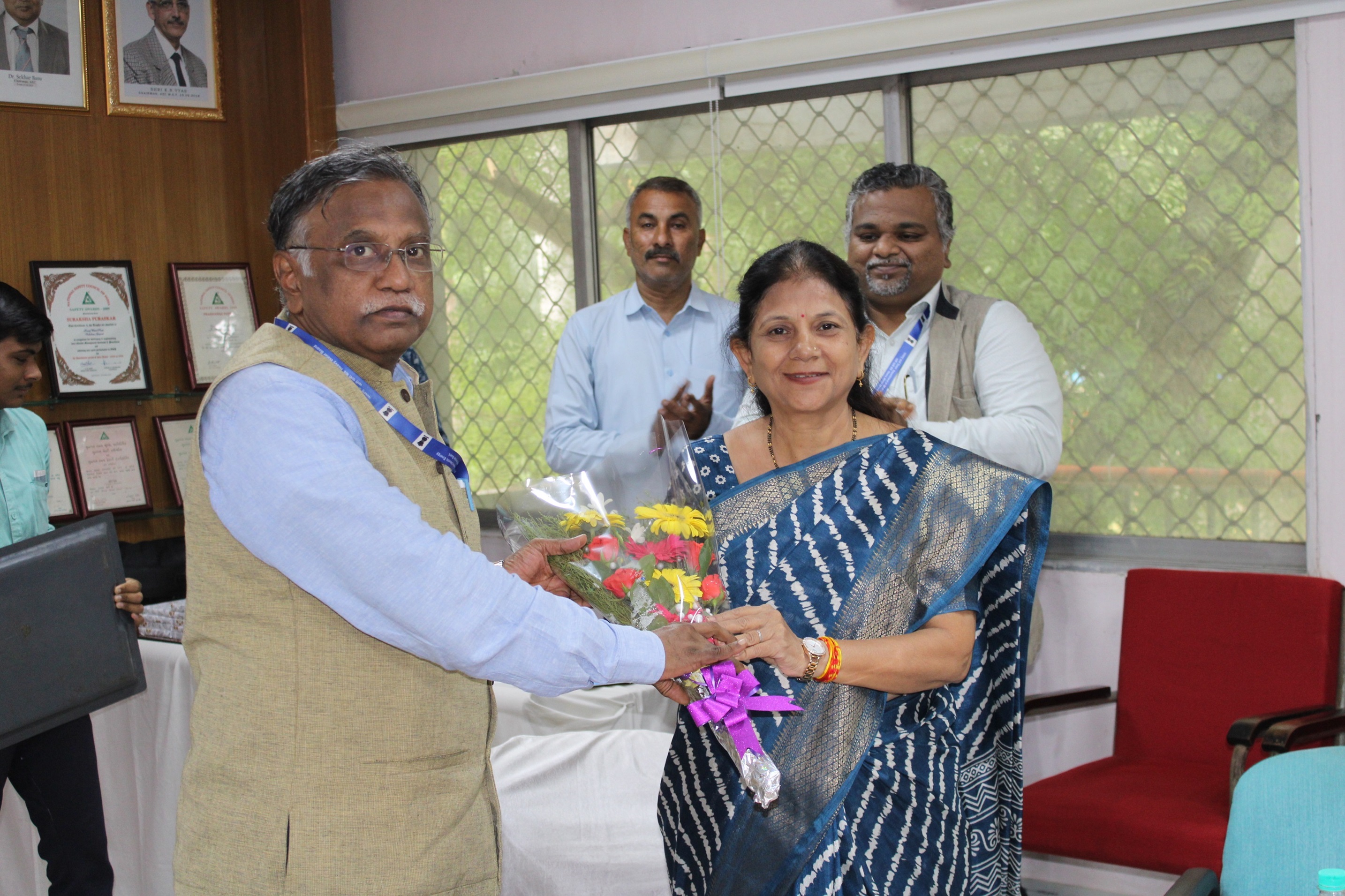 Distribution of Sanitary Pad Vending Machines to Vadodara Mahanagar Seva Sadan (VMSS - Vadodara Municipal Corporation) for Schools dated 19.08.2026 at HWBF(V)