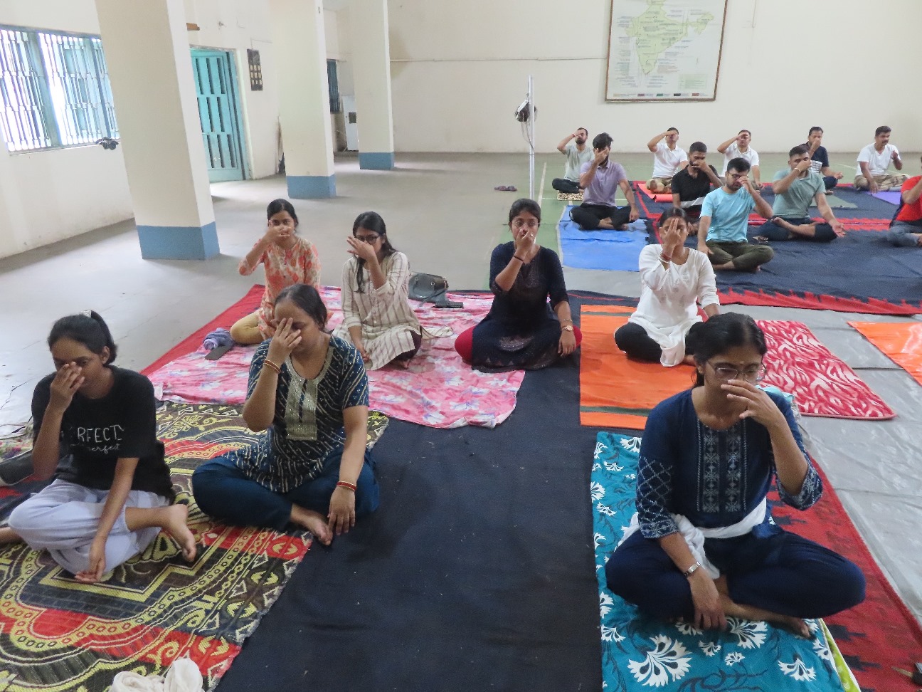 Yoga Day 2026 celebration at HWBF, Talcher
